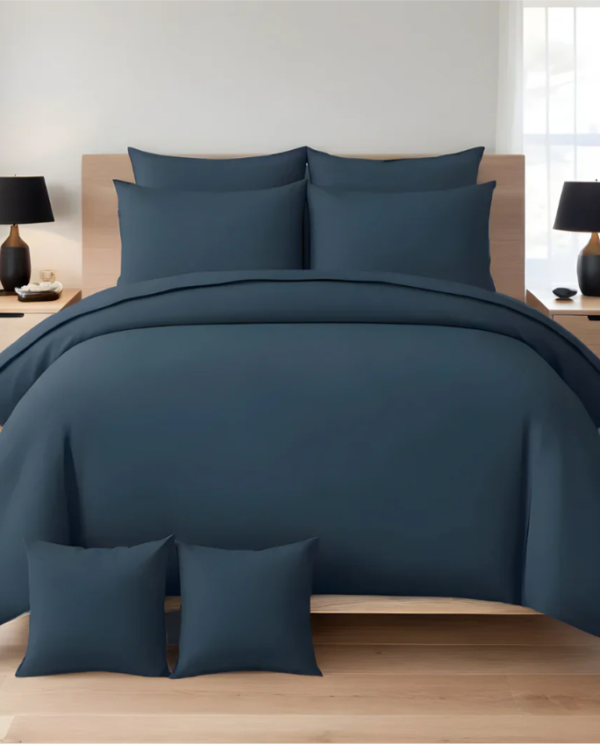 D.GREY DUVET SET - 8 PCS