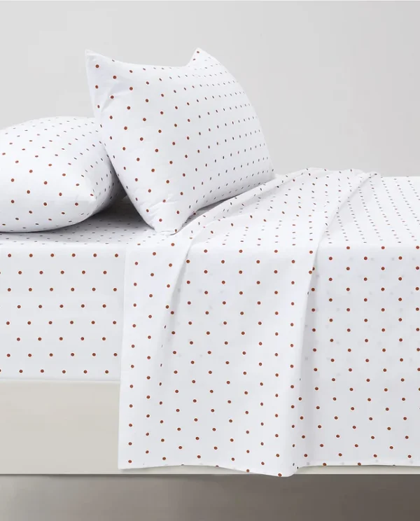 Red Polka - Bedsheet