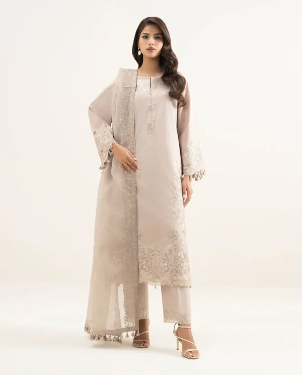 3 Piece - Embroidered Lawn Suit