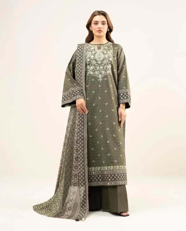 3 Piece - Embroidered Lawn Suit