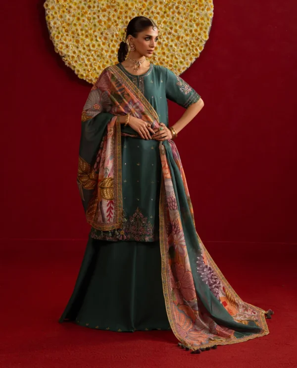 3 Piece - Embroidered Lawn Suit