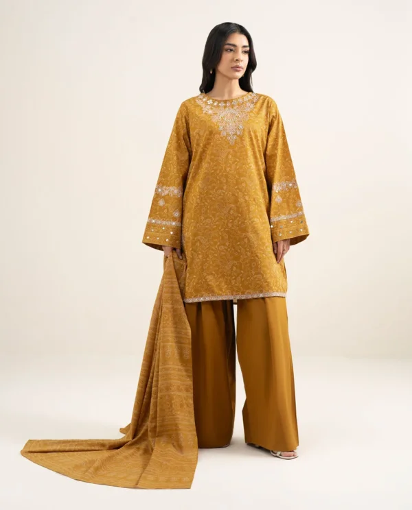 3 Piece - Embroidered Lawn Suit